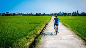 Cycling through Hoi An countryside